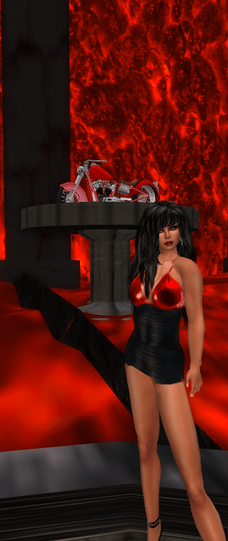 Jenn Silvermoon, co-owner of Liquid Inferno. (Photo by Bill Kaye.)