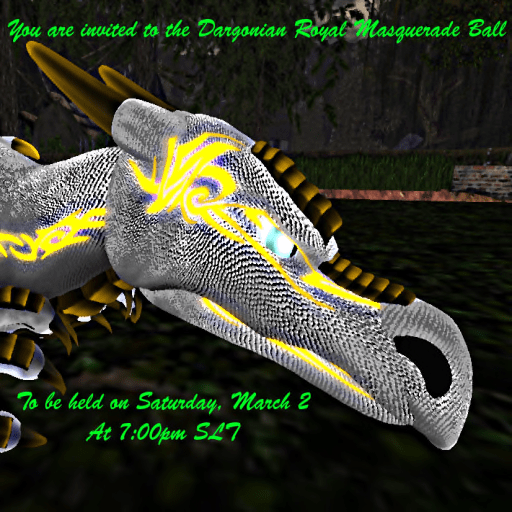 Dargon Ball Invite